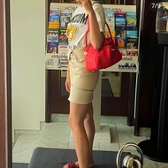 Hermes Lindy 愛馬仕 紅 金釦 Lindy26 Lindy 26