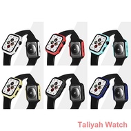 medical watch ۩T500 Watch Cover Case for Apple 5/4 42MM/44MM PC Bumper Frame with Glass Protector Fi