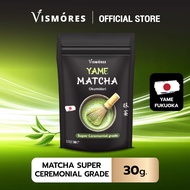 ผงมัทฉะ เกรดพิธีการขั้นสูงYame Matcha Super Ceremonial Grade จากญี่ปุ่น ขนาด 30 กรัม