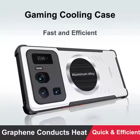 For Xiaomi Mi 11 Ultra Case Mi 11Ultra 5G Graphene Transparent Cover For Xiaomi 11 Pro Thermal Game 