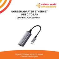 Ugreen Adapter Ethernet Type C To LAN Gray-50737