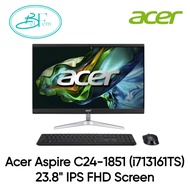 Acer Aspire C24-1851 (i713161TS) 23.8" IPS FHD Screen All-in-One Desktop | Intel i7-1360P | 16GB RAM