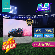 Hisense 40 inch - 40E5G Android 11 - FHD - TV LED Bezelless Design - Dolby Audio - Youtube/Netflix/P