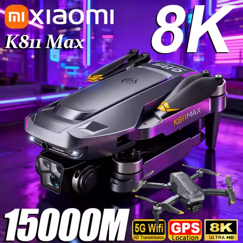 Xiaomi K811 MAX Drone GPS Return 8K HD Dual Camera 5G Intelligent Obstacle Avoidance Quad Axis Brush