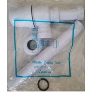 AKRON H/D PVC Bottle Trap 32mm (1 1/4")