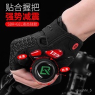 Contact for coupons🏮QM Rockbros（ROCKBROS） Rockbros Cycling Gloves Thickened Silicone Shock Absorption Spring and Summer