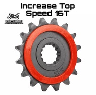 DOUBLE LAYER INCREASE TOP SPEED SPROCKET SET BENELLI 752S 752 S QJMOTOR SRT800 SRT 800