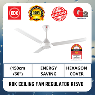 KDK CEILING FAN REGULATOR TYPE K15V0 - KDK WARRANTY MALAYSIA