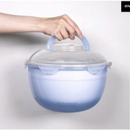 Hộp Nhựa Tròn Đa Năng Hộp Đựng Rau Củ Quả Tiện Lợi _ Living On