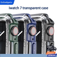 【Sg】iWatch Series 9 Case Translucent Shock Resistant Design for iWatch 9/8/7 (41mm 45mm)