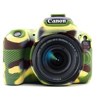 “：{+ Silicone Armor Skin Case Body Cover Protector For Canon EOS 200D Mark II 250D Rebel SL2 SL3 DSLR Camera