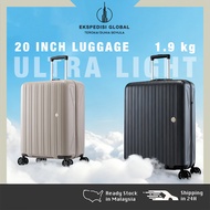 ✨ Ultra Light ✨ 20 Inch Luggage 1.9kg Airline Lighweight Luggage Bag Travel Suitcase Cabin Mini Beg 