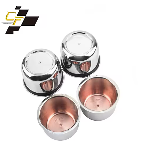 CFPerformance 2pcs/4pcs 77mm(3.03") PUSH-THRU HUB CENTER CAP For Truck Trailer Wheels Rim Modificati