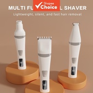3-in-1 Pet Trimmer Low Noise Rechargeable Fur Remover for Dogs Cats