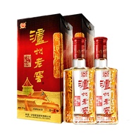 Luzhou Old Cellar Six-Year Cellar Wine 52 Degrees 500ml * 2 Bottles Fragrant White Wine Wine Self-Sa