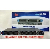EQUALIZER DBX EQX 215 / EQX215 / EQX-215 +SUBWOOFER GRADE A - WIRE EMPORIUM