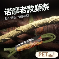 Reptile Vines Flexible Jungle Climber Long Vines Habitat Decor for Climbing Chameleon Lizards Gecko 