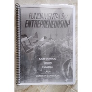 ENT300 UITM FUNDAMENTAL ENTREPRENEURSHIP