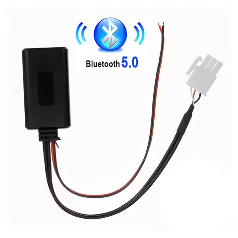 3Pin Motorcycle Bluetooth Module Transmitter Receiver Radio Stereo Aux Music Cable Adapter For HONDA