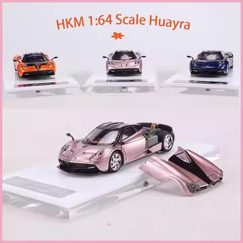 HKM 1:64 Scale Huayra Alloy Simulation Car Model Static Collection Decorated Holiday Gifts Toys Souv