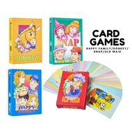 Family Card Games Snap / Donkey / Happy Family / Old Maid