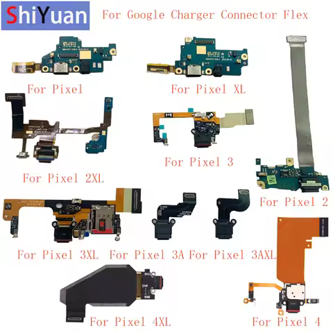 Charging Port Dock USB Plug Charger Board Flex Cable PCB For Google Pixel 1 XL 2 2XL Pixel 3 3XL 3A 