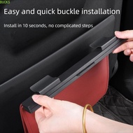 BUCKS Car Garbage Bag, Waterproof Storage Pocket Magnetic Adsorption Storage Bag, Car Mounted Leathe