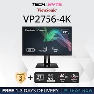 Viewsonic VP2756-4K | 27" 4K UHD | Premium IPS Ergonomic Monitor