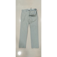 41vpp Men's Vespa pants Size 32 Inches Can Measure 33 Waist 32-33 West Point Smoke White Thick And S