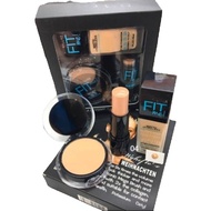 FIT ME FOUNDATION 3 in 1 Set 04/24h Full Coverage Matte Foundation Concealer Powder Beauty Face