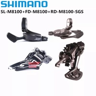 Shimano DEORE XT M8100 Groupset Shifter Lever 2x12s Front Derailleur RD-M8100 SGS For MTB Mountain B
