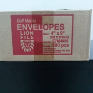 Envelope Brown 70gsm 4"x9" /Envelope White  4x9 (102mmX229mm) (500's)