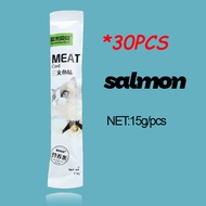 Snack Hewan Peliharaan Cat Strip 15g/Strip Snack Pengemukan Kucing Pelengkapa Hewan Peliharaan