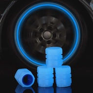 [Ready Stock] Penutup Injap Tayar Kereta Luminous Car Tire Valve Caps Wheel Tyre Rim Stem Covers Dustproof Waterproof for Auto Motorcycle Bicycle Glow in the Dark for Y15ZR LC135 RS150 EX5 SRL115 FZ150 KRISS YSUKU DREAM