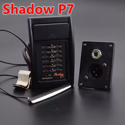 Genuine Germany Shadow Pickups P7 EQ Acoustic Guitar Pickup Preamp Wide Pickup