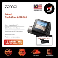 70mai Dash Cam A510 | Sony STARVIS 2 IMX675 | Dual-Channel Recording | Built-in GPS & ADAS