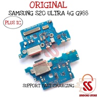 Samsung Galaxy S20 Ultra G988 SM-G988B Usb Charger Connector Original Mic Pcb Board