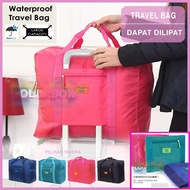 MR Foldable Travel Bag Luggage Tas Lipat Large Capacity Tas Travel Kapasitas Besar Traveling Foldabl