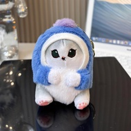 Plush Keychain Kitten Cat Shark Kawaii Cat Keychain Pendant Cute Mini Plush Toy