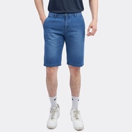Quần short jeans nam Vulcano dày dặn phom dáng suông thoải mái 3001