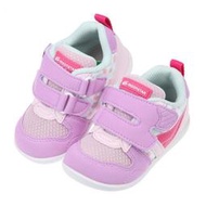 童鞋(12.5~15公分)Moonstar日本Hi系列粉花色寶寶機能運動鞋I1QS62F