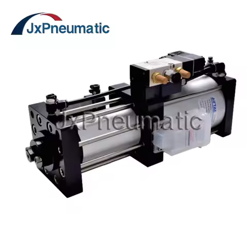 High power BT50 Spindle 6T Boosting cylinder Withstand voltage 1 MPa PT 3/8 24V NPM60T70X15L AIRTAC 