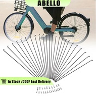 72Pcs MTB Spokes 27.5 Alloy With Nipples Bicycle Spokes for MTB 14g Bicycle Spokes Complete Set