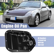 X Autohaux Engine Transmission Oil Pan 111104P110 For Infiniti G35 2003-2007 For Infiniti M35 2006-2