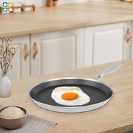 Crepe Pan Nonstick Honeycomb Dosa Pan Stainless Steel Kitchen Pancake Pan Induction Compatible Torti