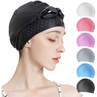 Silicone Swimming Cap Shower Cap for Men Women