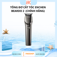 Tông đơ cắt tóc Enchen Beardo 2 pin sạc siêu bền 2 tông đơ cắt tóc gia đình chính hãng bảo hành 12 t