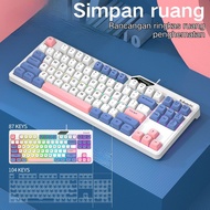 HP Mechanical Keyboard RGB Laptop Gaming Esports 87 Keys BackLight Keyboard PC