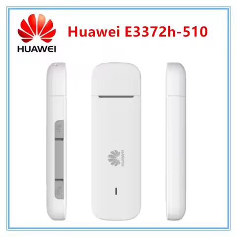 Unlocked Huawei E3372h-510 LTE USB Stick Modem support B2 B4 B5 B7 B28