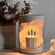 Original Echo Valley Aromatherapy Melting Wax Lamp Building Sculpture Bedside Decoration Designer No